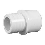Barb Adapter ¾" SLIP x 1" SPIG x 1" BARB