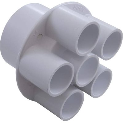 Water Manifold 2" SLIP x (6) ¾" SLIP