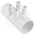 Air Manifold 2" SLIP x 2" SPIG x (4) ¾" BARB