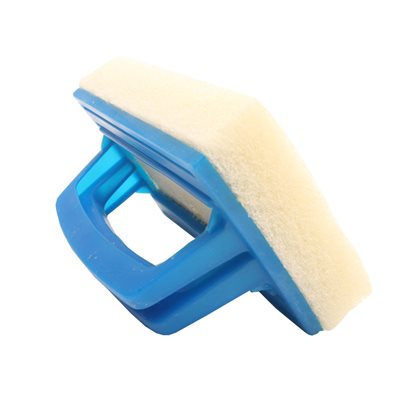 Bosse avec tampon à récurer Bosse avec tampon à récurer