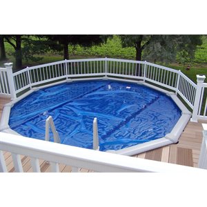 24'' White Economy Resin Fence
