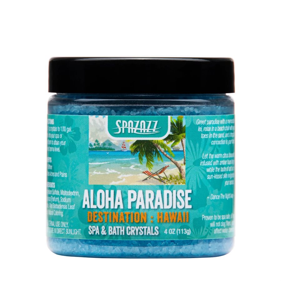 SpaZazz Crystals Aloha Paradise