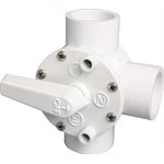 ABS 3-Way-Valve 1½" SLIP
