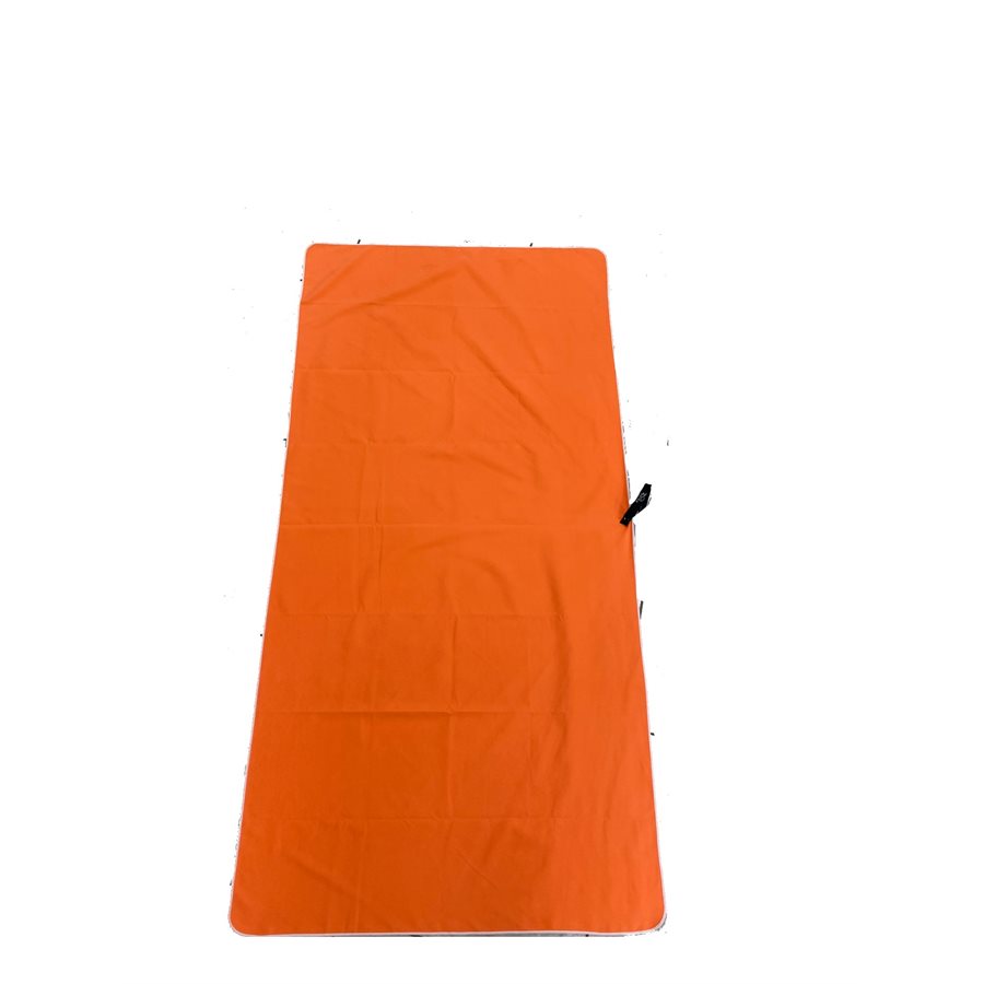 Serviette en microfibre orange