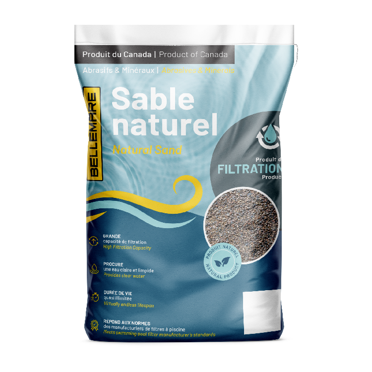 Sable de filtration 50 lbs