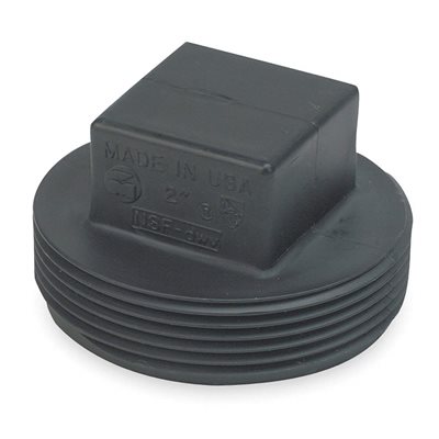 2'' Threaded ABS Plug