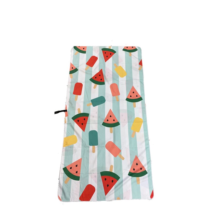 Serviette en microfibre melons d'eau Serviette en microfibre melons d'eau